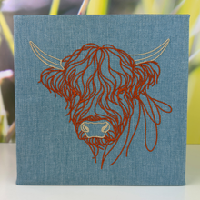 Load image into Gallery viewer, Heilan Coo Embroidered Canvas