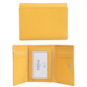 Bee Tri Fold Purse with RFID protection