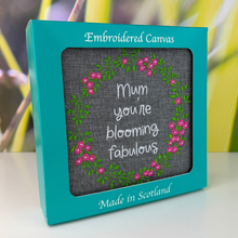 Load image into Gallery viewer, Blooming Fabulous Embroidered Canvas