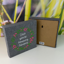 Load image into Gallery viewer, Blooming Fabulous Embroidered Canvas