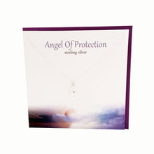 Load image into Gallery viewer, Angel Of Protection silver necklace | The Silver Studio Scotland