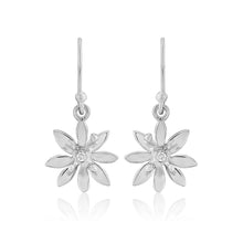 Load image into Gallery viewer, Allium small silver drop earrings| Glenna Jewellery Scotland