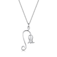 Load image into Gallery viewer, Scottish Bluebell silver pendant medium| Glenna Jewellery Scotland