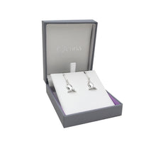 Load image into Gallery viewer, Scottish Bluebell silver drop earrings small| Glenna Jewellery Scotland