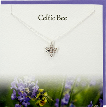 Load image into Gallery viewer, Celtic Bee pendant | The Silver Studio Scotland
