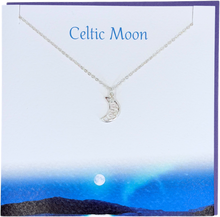 Load image into Gallery viewer, Celtic Moon pendant | The Silver Studio Scotland