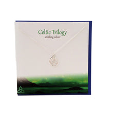 Load image into Gallery viewer, Celtic Trilogy silver necklace | The Silver Studio Scotland