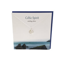 Load image into Gallery viewer, Celtic Spirit wave silver pendant | The Silver Studio Scotland