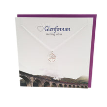 Load image into Gallery viewer, Love Glenfinnan silver necklace | The Silver Studio Scotland