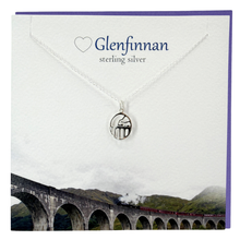 Load image into Gallery viewer, Love Glenfinnan silver necklace | The Silver Studio Scotland