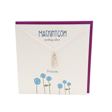 Load image into Gallery viewer, Mackintosh Inspired Princess silver necklace | The Silver Studio Scotland