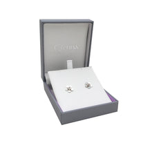 Load image into Gallery viewer, Forget Me Not silver stud earrings| Glenna Jewellery Scotland
