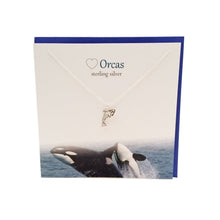 Load image into Gallery viewer, Orca silver pendant | The Silver Studio Scotland