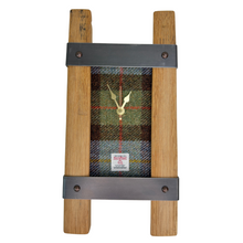 Load image into Gallery viewer, Twin Stave Tweed Clock
