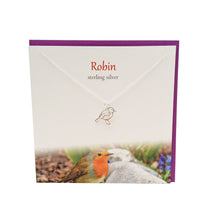 Load image into Gallery viewer, Robin silver pendant | The Silver Studio Scotland