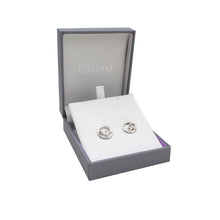 Load image into Gallery viewer, Scottish Willow silver stud earrings | Glenna Jewellery Scotland