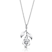 Load image into Gallery viewer, Forget Me Not silver pendant medium| Glenna Jewellery Scotland