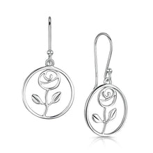 Load image into Gallery viewer, Glenna Mackintosh Rose Medium Drop Earrings