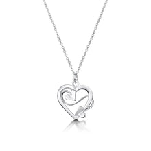 Load image into Gallery viewer, Sweetheart Silver Pendant Medium| Glenna Jewellery Scotland