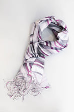 Load image into Gallery viewer, Ribbon Fringe Gift Boxed Scarf