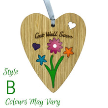 Load image into Gallery viewer, Wooden Plaque floral design and acrylic features
