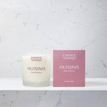 Load image into Gallery viewer, Scottish Candle with Essence of Harris Logo and Clear Jar Glass
