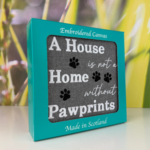 Load image into Gallery viewer, Pawprints Embroidered Canvas
