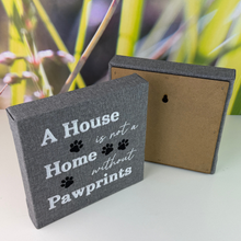 Load image into Gallery viewer, Pawprints Embroidered Canvas

