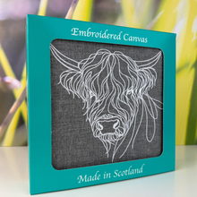 Load image into Gallery viewer, Heilan Coo Embroidered Canvas
