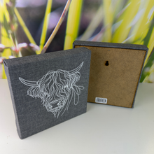 Load image into Gallery viewer, Heilan Coo Embroidered Canvas

