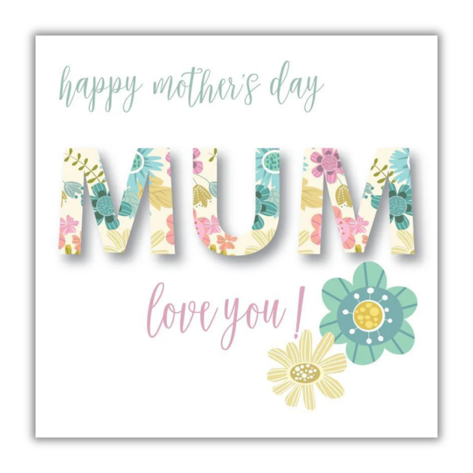 Pink Pig Happy Mothers Day Mum Card New | Little Thistle – Little ...