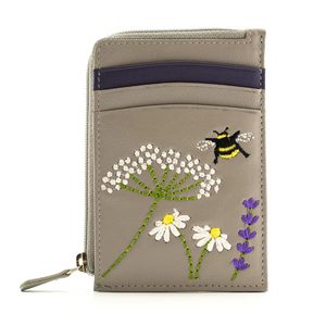 Blossom Coin and Card Purse with RFID protection