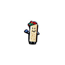 Load image into Gallery viewer, Shortbread Enamel Pin Badge on Card
