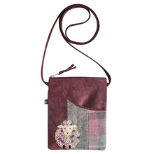 Load image into Gallery viewer, Tweed Sheep Applique Sling Bag
