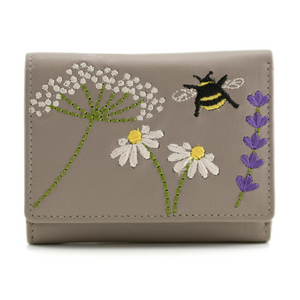 Blossom Tri Fold Purse with RFID protection