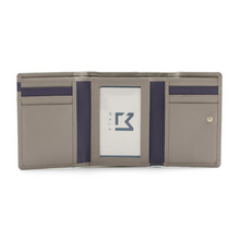 Load image into Gallery viewer, Blossom Tri Fold Purse with RFID protection
