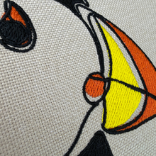 Load image into Gallery viewer, Puffin Embroidered Canvas

