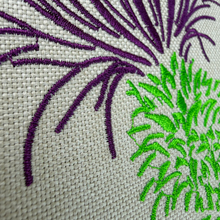 Load image into Gallery viewer, Thistle Embroidered Canvas
