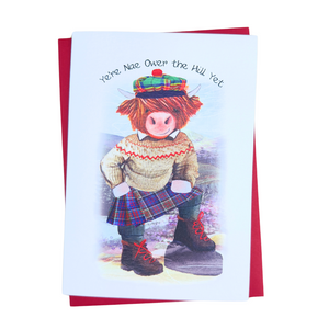 Scottish Birthday Card