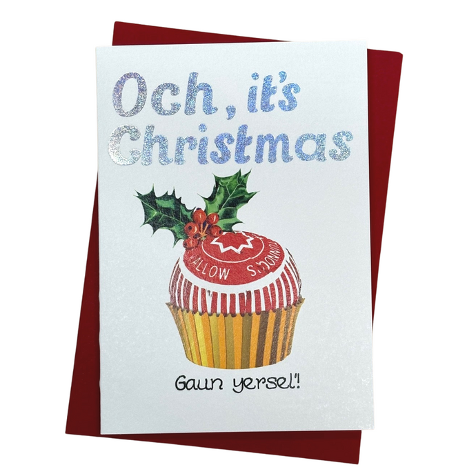 Gaun Yersel Teacake Christmas Card