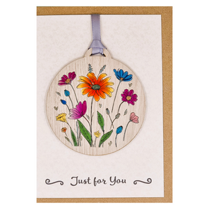 Wildflowers Card with Gift