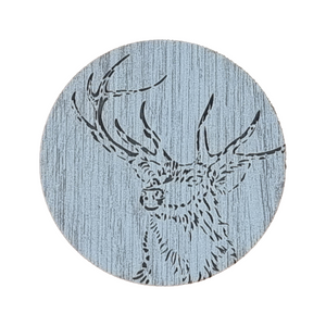 Stag round Magnet