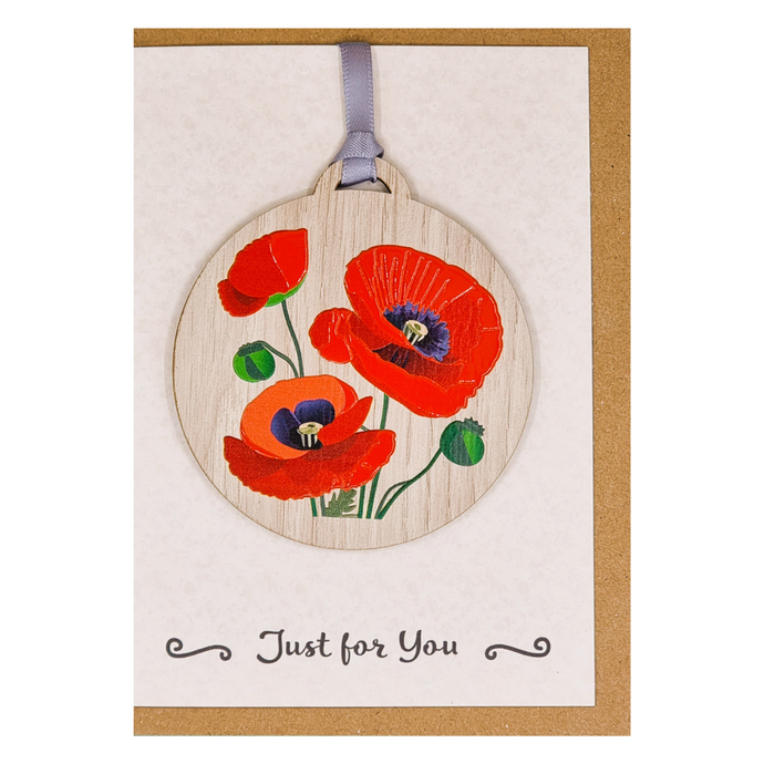 Poppies gift and card