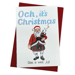 Dae a Wee Jig Christmas Card