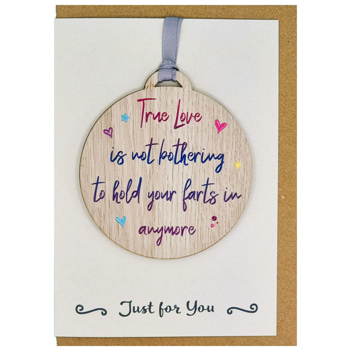 True Love Card with Gift