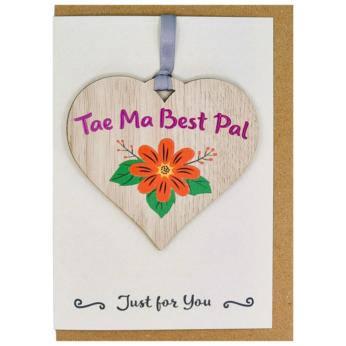 Ma Best Pal Card with Gift