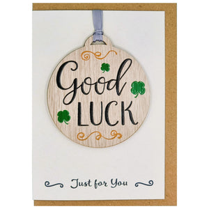 Good Luck Card with Gift