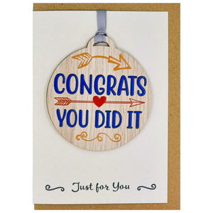 Congrats Card with Gift