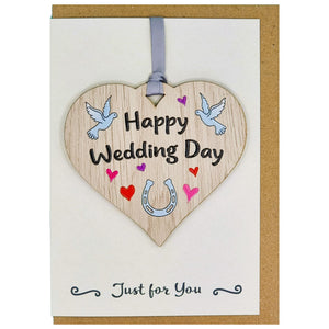 Happy Wedding Day Card with Gift