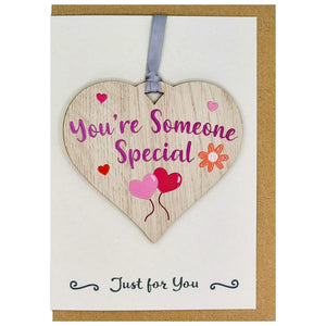 You're Someone Special Card with Gift